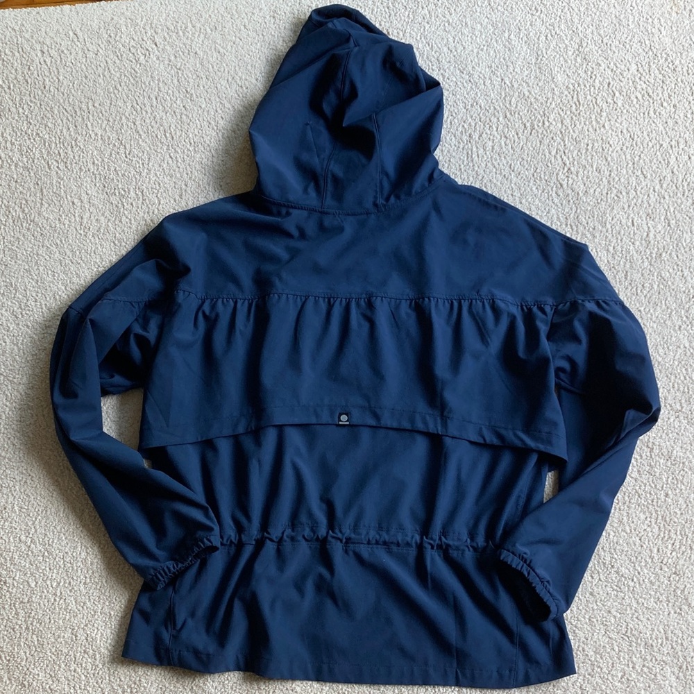 Zella Navy Lightweight Jacket with Hood - Picture 6 of 6